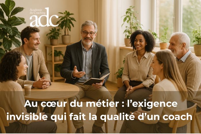 Au cœur du métier : l’exigence invisible qui fait la qualité d’un coach