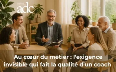 Au cœur du métier : l’exigence invisible qui fait la qualité d’un coach